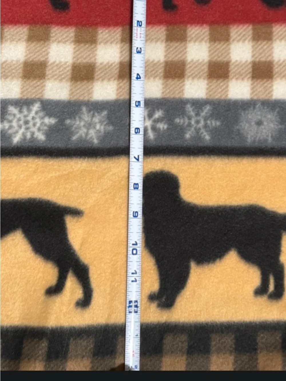 HUNTING DOGS FLANNEL FABRIC